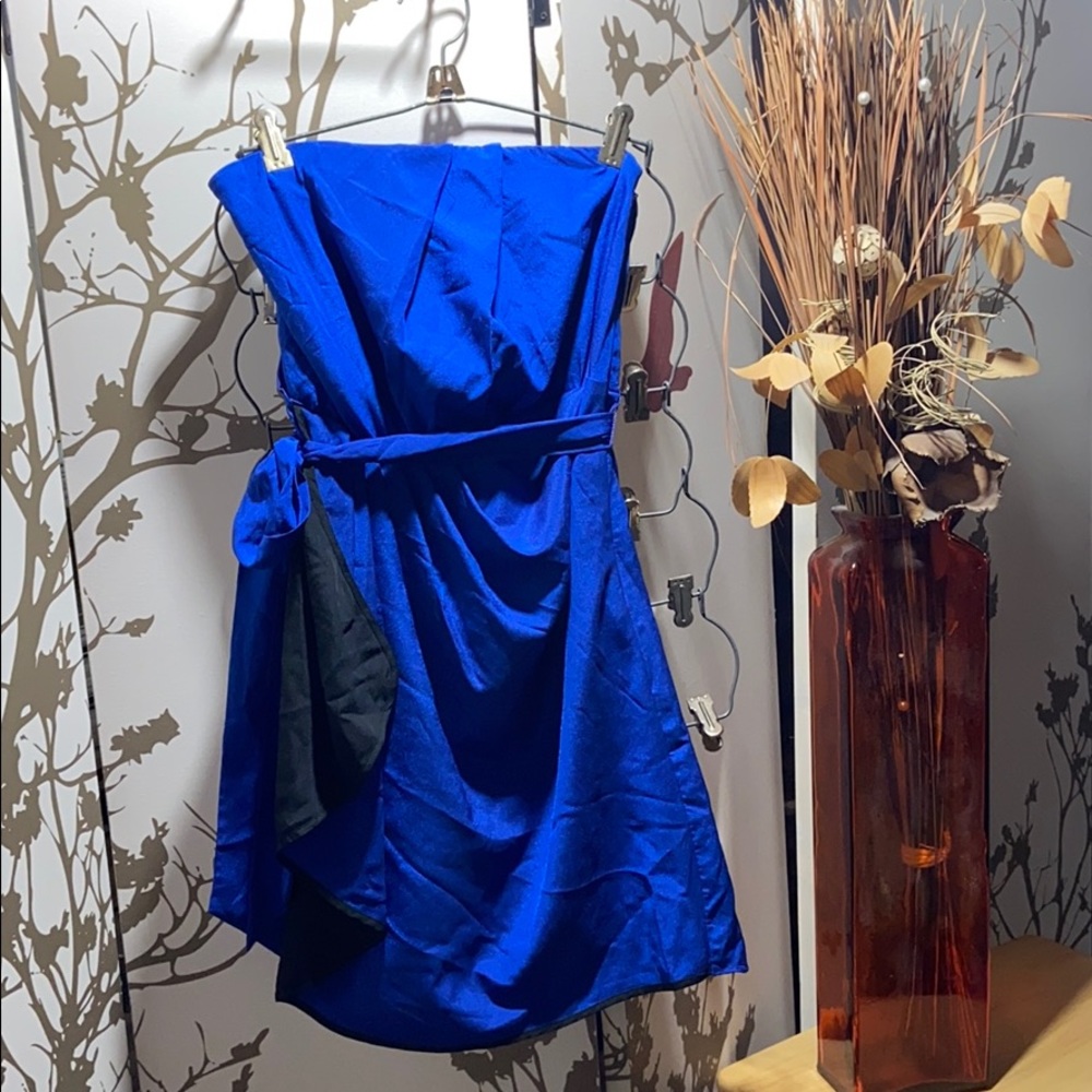 Express Blue Cocktail Dress